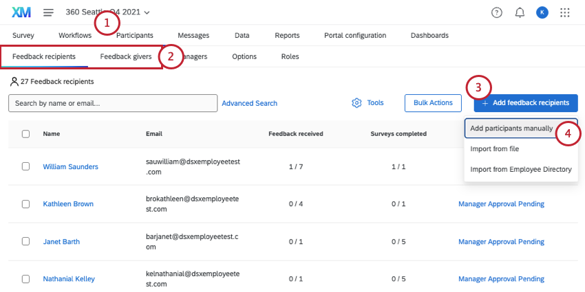 import manually option