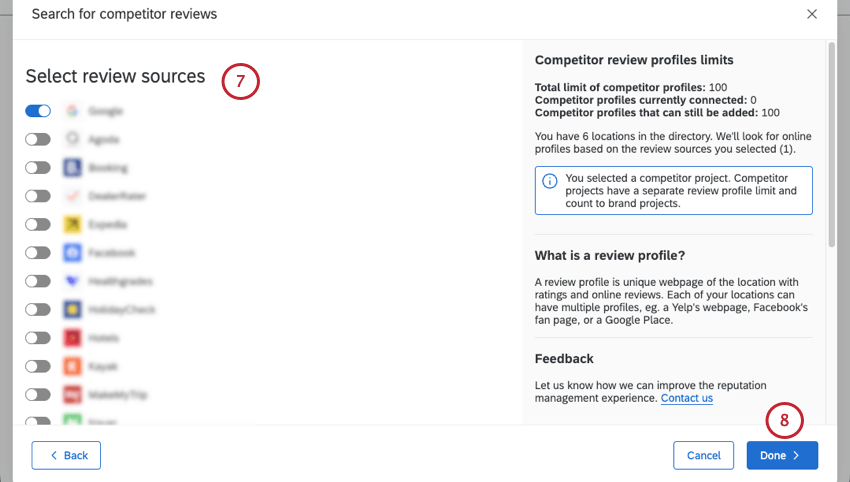 list of review sources