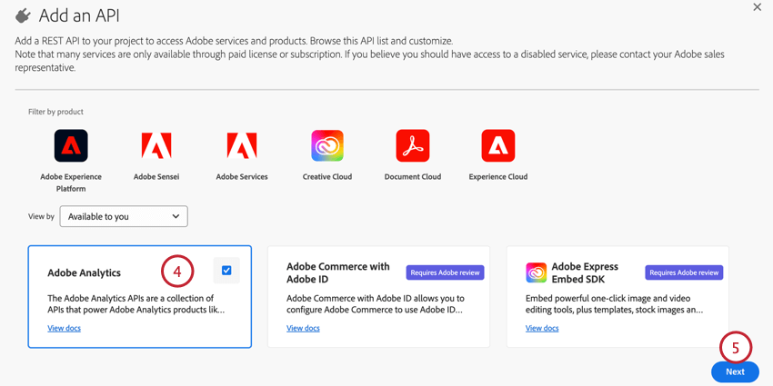 choosing the adobe analytics api