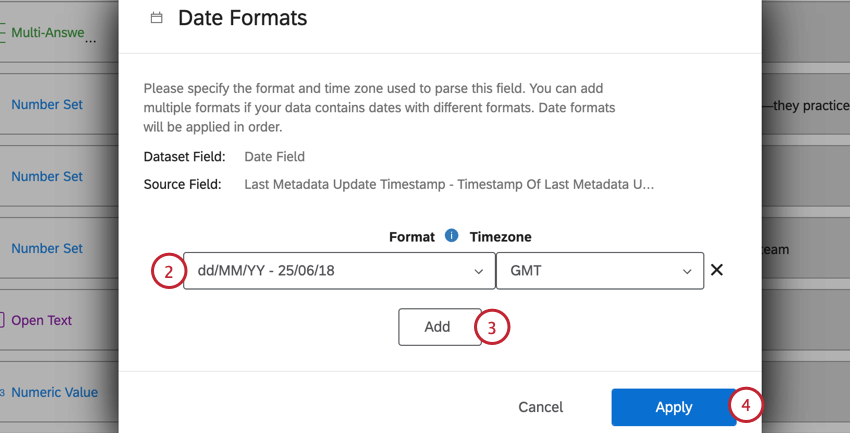 adding a date format