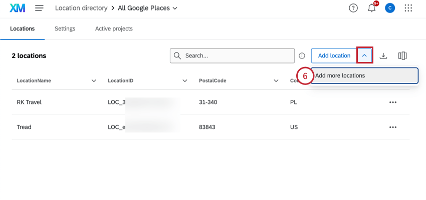 uploading the updated file in Qualtrics