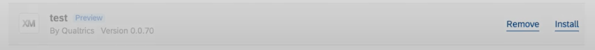 An extension marked as Preview