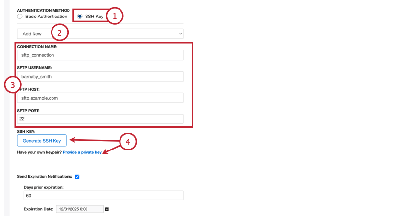 setting up an ssh key authentication