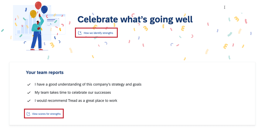 the second visualization in an engagement headlines widget