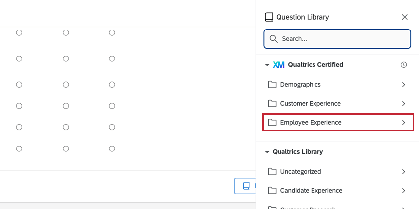 the employee experience certified question library