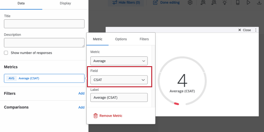 setting the metric