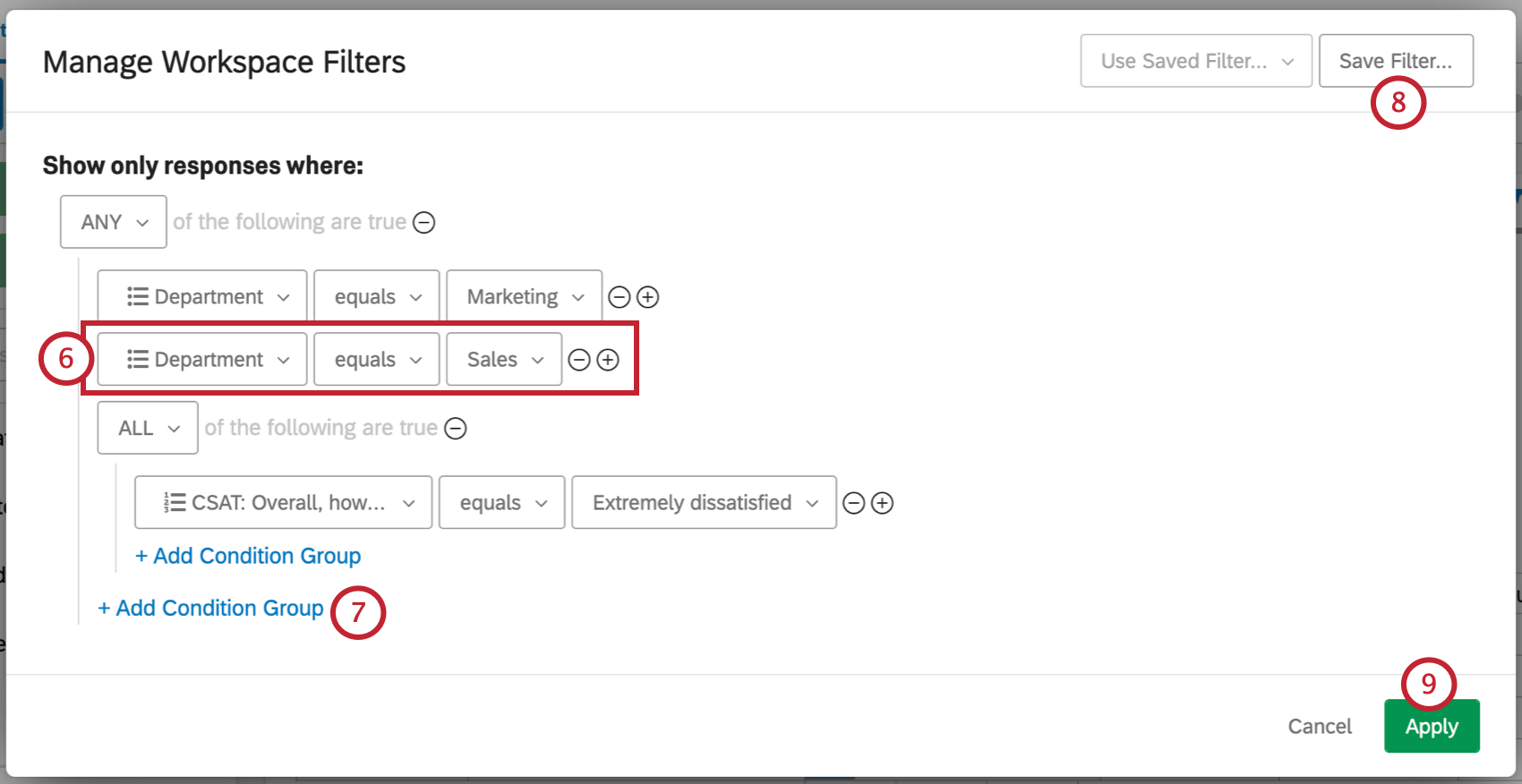 Filter window