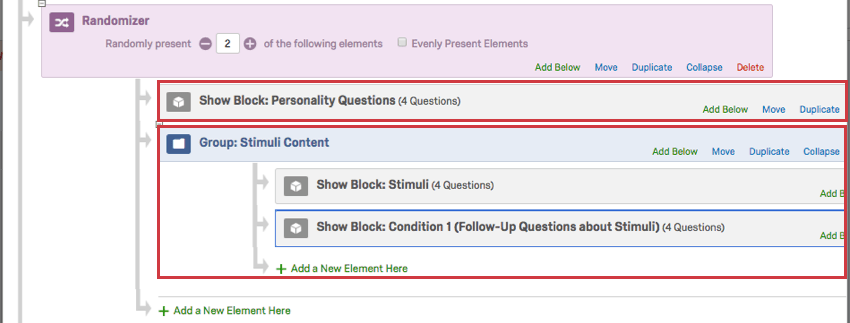 Groups being used to separate out content