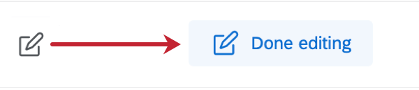 dashboard editing button