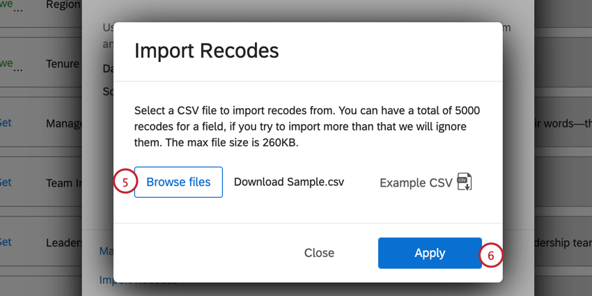 uploading the file