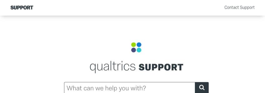 The support site