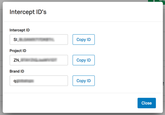 Image of intercept IDs