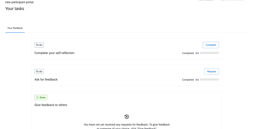 the 360 participant portal