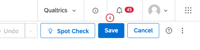 Click Save