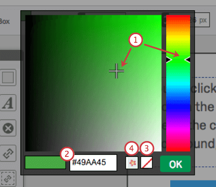 Color palette