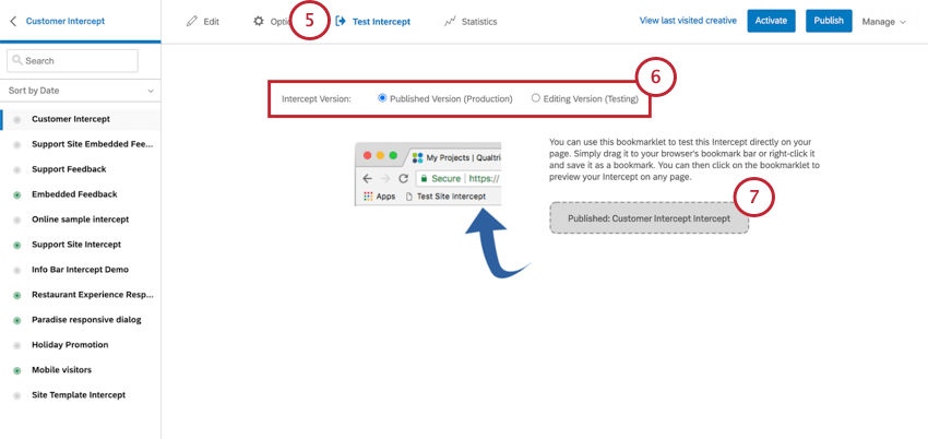 testing bookmarklet